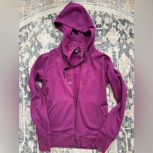 Athleta Plum Zip-Up Hoodie